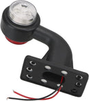 Set de 2pcs. Diode LED Indicatoare de semnalizare laterală pentru platformă de remorcă pentru camioane 12V - 24V alb roșu