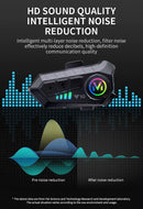 Set de 2 buc. Cască de cască de motocicletă Bluetooth fără fir cu interfon bidirecțional și anulare inteligentă a zgomotului