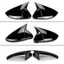 Set de 2 capace oglinzi laterale în stil Batman pentru Volkswagen VW Golf 7 7.5 E-Golf 2013-2020.