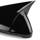 Set de 2 capace oglinzi laterale în stil Batman pentru Volkswagen VW Golf 7 7.5 E-Golf 2013-2020.