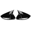 Set de 2 capace oglinzi laterale în stil Batman pentru Volkswagen VW Golf 7 7.5 E-Golf 2013-2020.