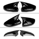 Set de 2 capace oglinzi laterale în stil Batman pentru Volkswagen VW GOLF 6 2009-2013.