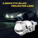 Set de amplificatoare cu diode Bi-LED 2pcs pentru faruri de fază lungă și joasă 2,5 inch 80W 7000lm 12V