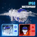 Set de amplificatoare cu diode Bi-LED 2pcs pentru faruri încastrate 3 inch 130W 8000lm 12V +500% luminozitate