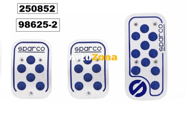 Педали Sparco -Сини -98625-2 - Avtozona