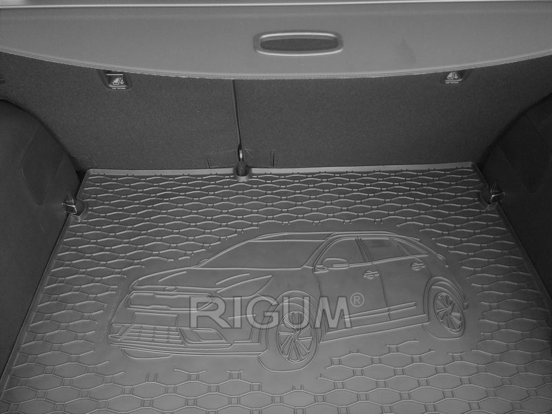 Covoraș de portbagaj din cauciuc Rigum pentru KIA Niro (2016+) cu amprenta vehiculului