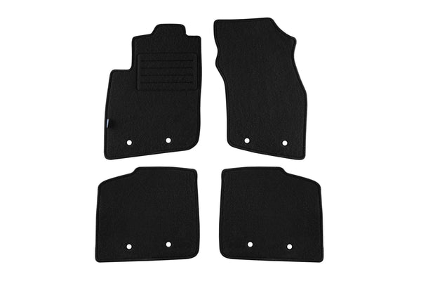 Covorașe Petex pentru Volvo S40 (1999-2004), Rex, 4 părți, negru, prindere B158