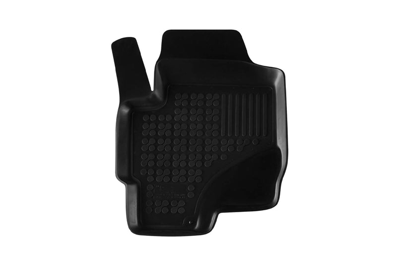 Гумени стелки Rezaw-Plast за Mitsubishi Colt (2009–2012) 5 врати, 4 части, черни