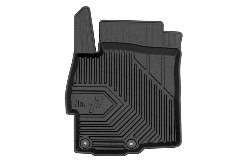 2.5D Гумени стелки Frogum № 77 за Mitsubishi Lancer (2007–2017), 4 части, черни