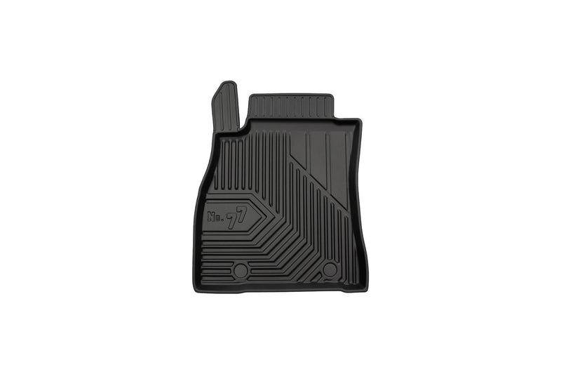 2.5D гумени стелки Frogum модел №77 за Nissan Juke (2010–2019), 4 части, черни