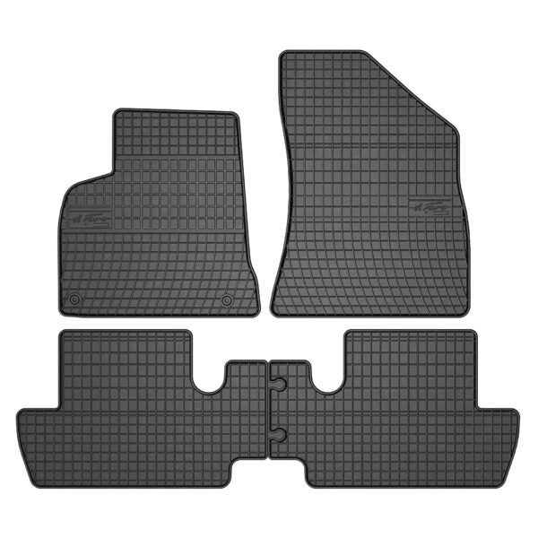 Covorașe din cauciuc Frogum pentru Peugeot 3008 I (2009-2016) - 4 părți, negru