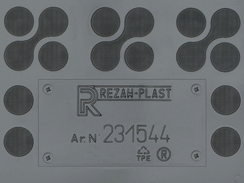 Șină de raft Rezaw-Plast pentru Skoda Fabia III VAN (2014+) versiunea cu 2 locuri