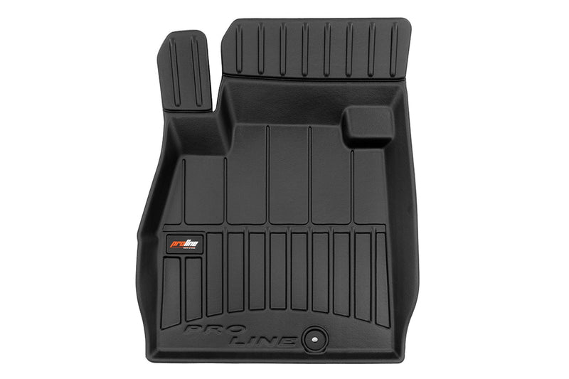 3D Гумени стелки Frogum за Nissan Micra K14 (2016 +), 4 части, черни