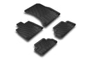 3D Гумени стелки SPARTline за Audi Q5 (2017 +), 4 части – Черни