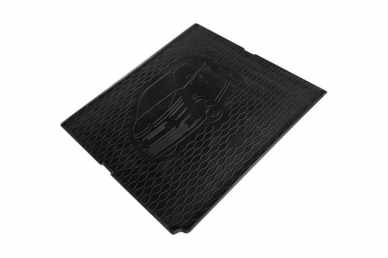 Covoraș de portbagaj din cauciuc Rigum pentru Citroen C4 Grand Picasso (2013+), cu amprenta vehiculului, negru