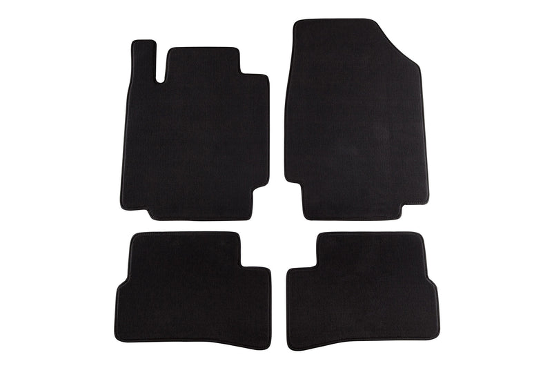 Мокетни стелки Petex за Nissan Micra (2003–2010) Style, 3 врати, 4 части, черни