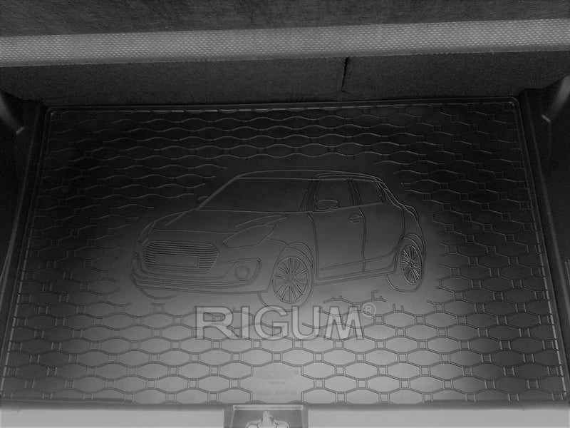 Covoraș de cauciuc Rigum pentru Suzuki Swift hatchback (2017+) cu imprimare 3D