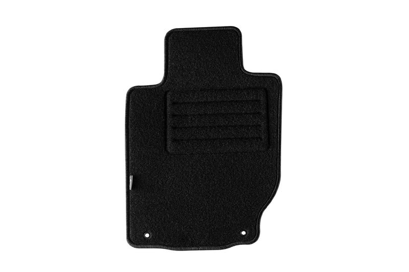 Мокетни стелки Petex за Mitsubishi L200 (2015+) Rex, Club кабина, без отвори за вентилация, 4 части, черни