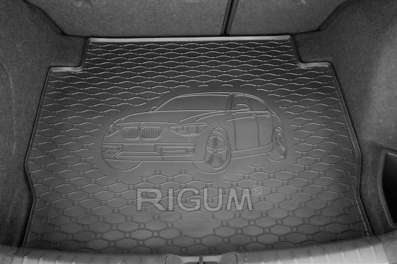 Covoraș de cauciuc Rigum pentru BMW Seria 1 F20 5 uși (2011-2019), cu imprimare 3D