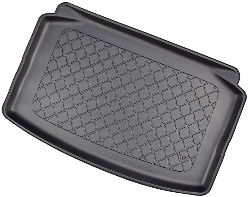 Șină de raft Aristar pentru VW Polo VI 2G (AW) hatchback 5 uși, poziția inferioară a portbagajului fără podea detașabilă (10.2017+)