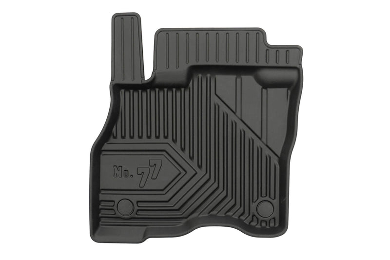 2.5D Гумени стелки Frogum №77 за Nissan Leaf (2017+), 4 части, черни