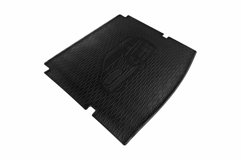 Covoraș de cauciuc Rigum pentru Ford Galaxy 5 locuri (2015+) cu imprimare auto, negru