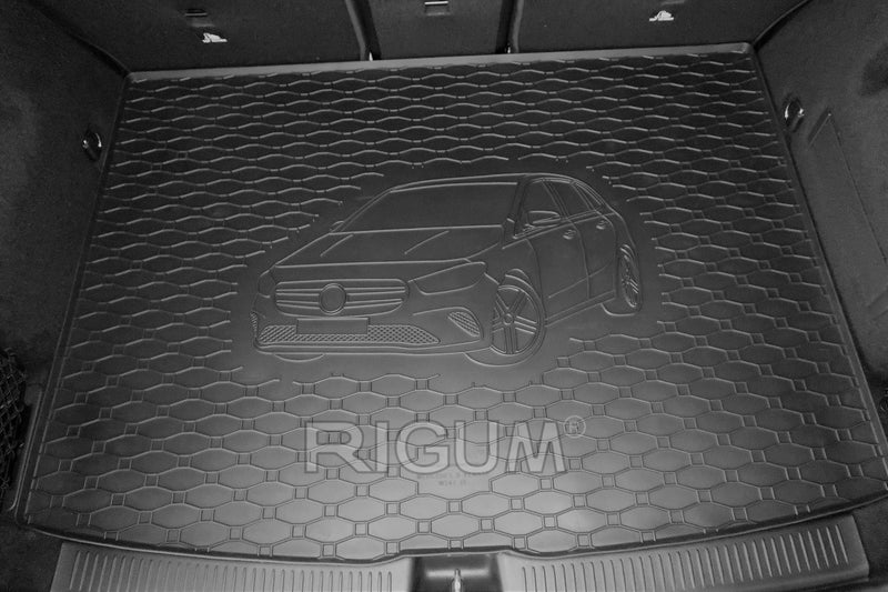 Covoraș de cauciuc Rigum pentru Mercedes B class W247 (2019+) cu imprimare 3D