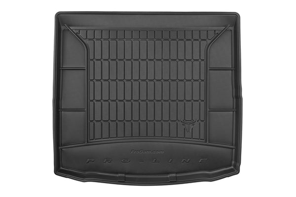 Covoraș de portbagaj din cauciuc Frogum pentru Seat Leon Estate (2013-2019) în poziția inferioară a portbagajului