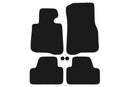Мокетни стелки Petex за BMW 4 Series F33 Cabrio (2014+) Style, 4 части, черни, захват B182