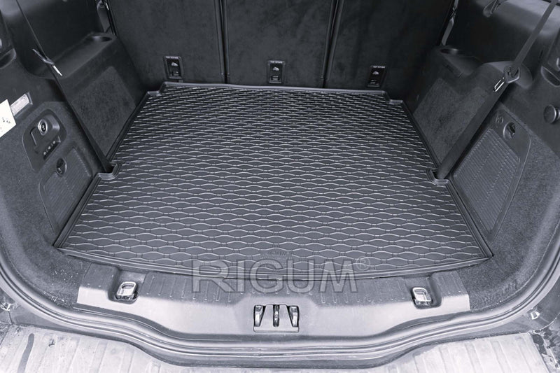 Covoraș de portbagaj din cauciuc Rigum pentru Ford Galaxy (2015+) 5 sau 7 locuri cu al treilea rând coborât