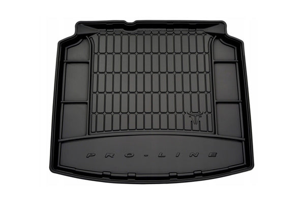 Covoraș de portbagaj din cauciuc Frogum pentru Skoda Scala hatchback (2019+) cu roată de rezervă normală, fără buzunare laterale