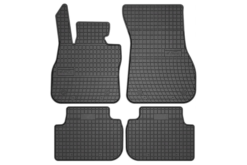 Гумени стелки Frogum за BMW Серия 2 F44 Gran Coupe (2019+), 4 части, черни