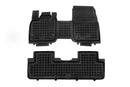 Гумени стелки Rezaw-Plast за Nissan Ariya (2022+), 2 части, черни