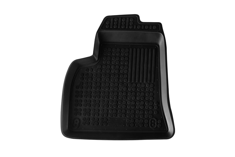Covorașe din cauciuc Rezaw-Plast pentru Peugeot 5008 (2009-2017), 3 părți, negru