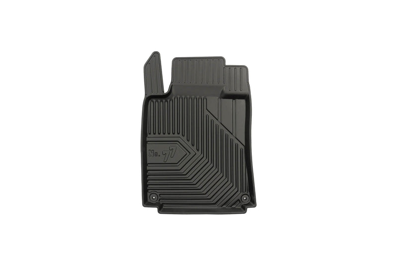 Covorașe de cauciuc 2.5D Frogum No 77 pentru Peugeot 508 (2010-2018), 4 bucăți, negru