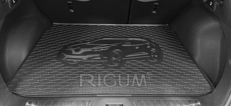 Covoraș de portbagaj din cauciuc Rigum pentru Renault Kadjar (2015+) cu amprenta vehiculului