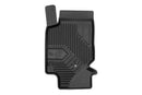 2.5D Rubber insoles Frogum №77 pentru Peugeot 208 (2019+), 4 bucăți, negru