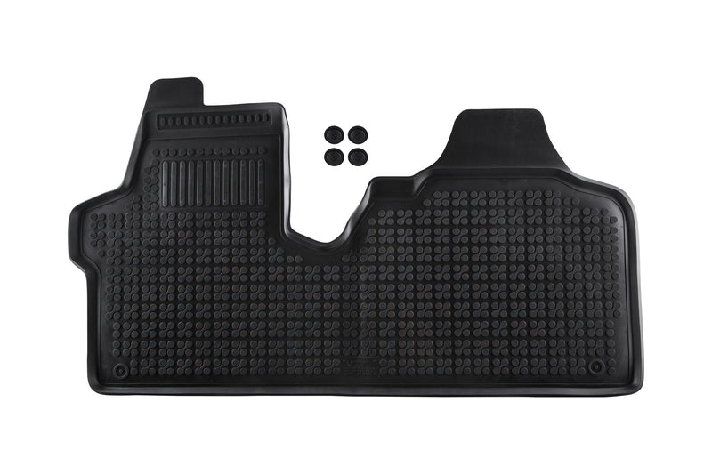 Covor de cauciuc Rezaw-Plast pentru Peugeot Expert (2006-2016) - cu partea șoferului întărită, 1 parte, negru