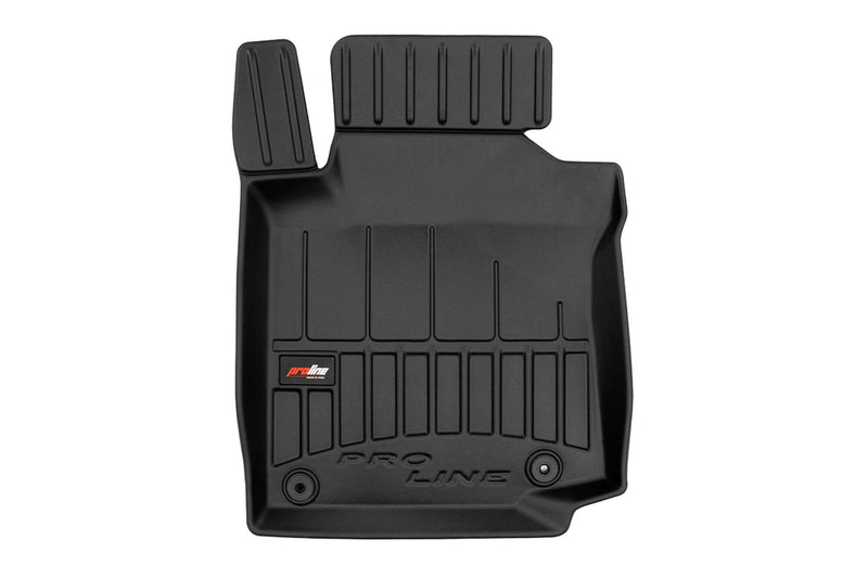 3D Гумени стелки Frogum за Peugeot 107 (2005–2014), 4 части, черни