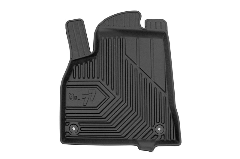 2.5D Covorașe de cauciuc Frogum model №77 pentru Peugeot 5008 (2009-2017), 3 părți, negru