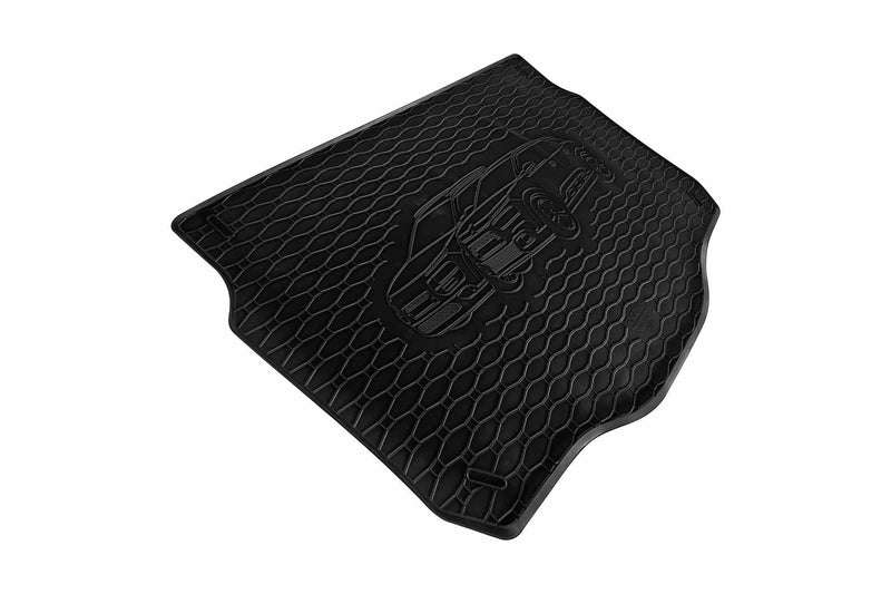 Covoraș de portbagaj din cauciuc Rigum pentru Citroen C4 Cactus (2014/2018+), cu amprenta vehiculului, negru