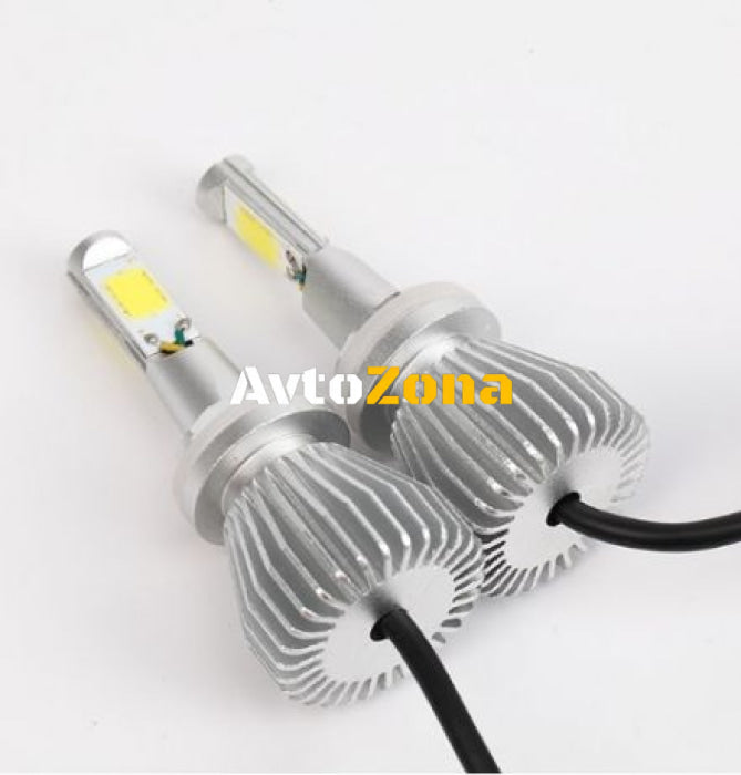 2бр. LED 24W 3000lm диодни Крушки H11 H8 H9 12V 24V - Avtozona