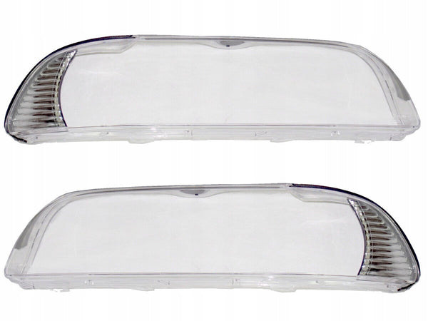 Lentile faruri pentru BMW E39 (1995-2000) cu angel eyes (design facelift)