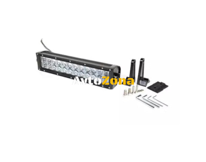 34 См 72W Мощен 4D 4Д Led Bar Лед Диоден Бар Прожектор 12V 24V 5040 Лумена - Avtozona