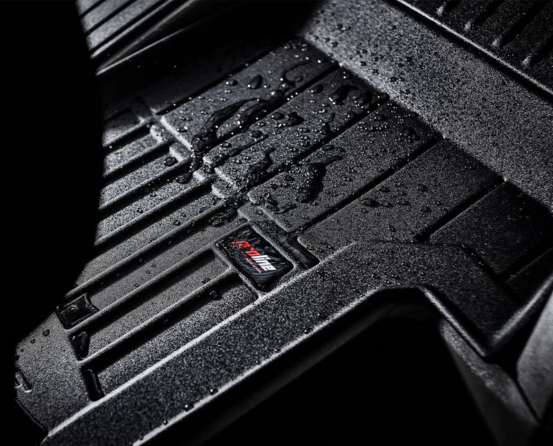 3D Гумени стелки Frogum за Mitsubishi ASX I (2010–2022) – 4 части, черни