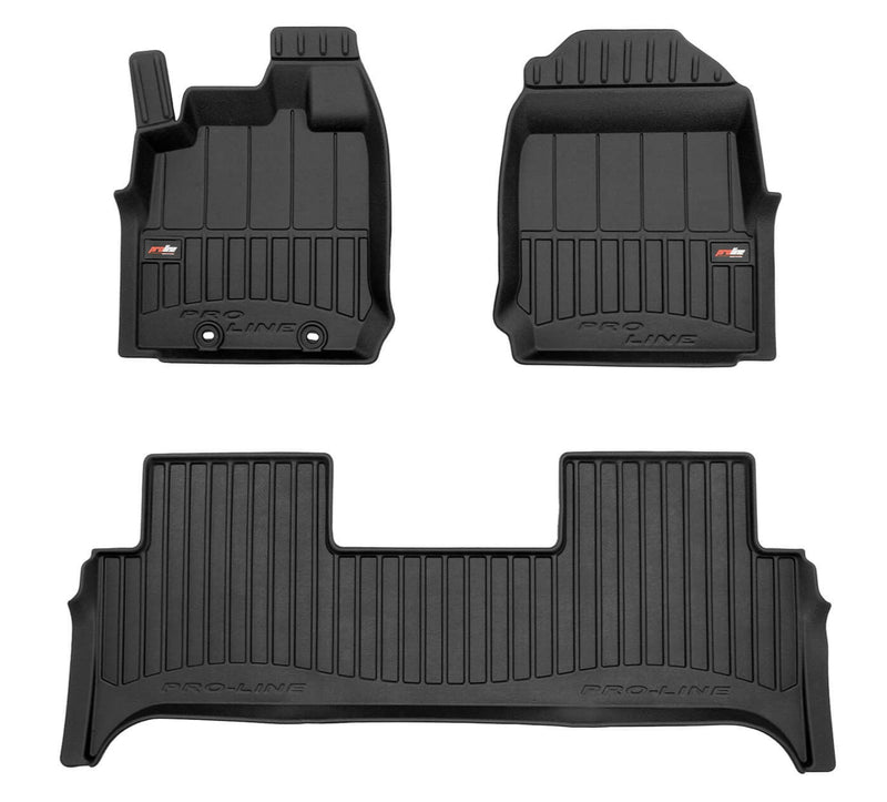 Covorașe de cauciuc Frogum 3D pentru Isuzu D-Max (2019+) 2 uși, cabină simplă,