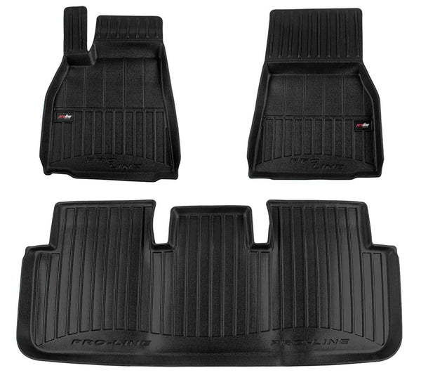 Frogum 3D Rubber Floor Mats pentru Tesla Model S Liftback (2021+) Tip bazin