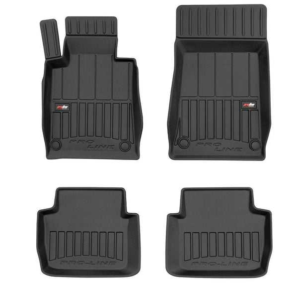 Covorașe din cauciuc 3D Frogum pentru BMW Seria 3 E46 xDrive 1998-2005, 4 bucăți, negru 