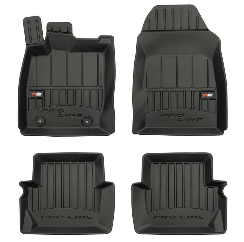 Frogum 3D Rubber Floor Mats pentru Ford Fiesta Mk VII (2018+) tip bazin