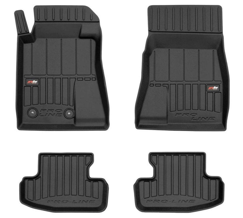 Covorașe de cauciuc Frogum 3D pentru Ford Mustang coupe (2014-2023) și Ford Mustang (2023+)